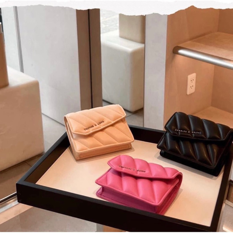 Ví CNK Asymmetric Flap Panelled