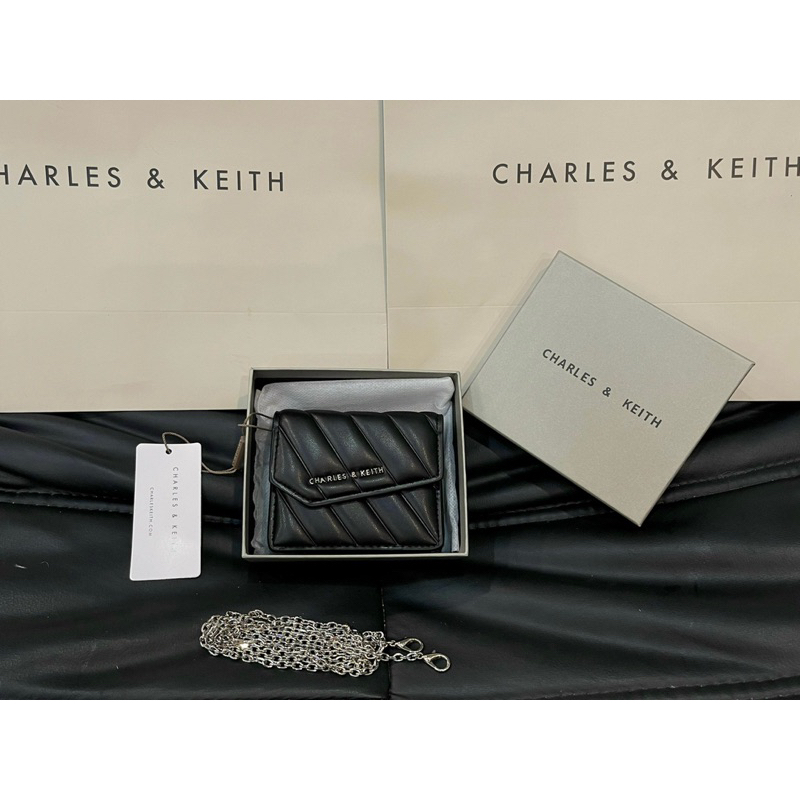 Ví CNK Asymmetric Flap Panelled