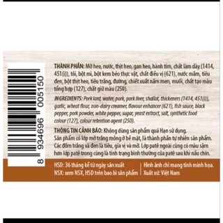 Combo 3 hộp Pate cột đèn Hải Phòng 150g _ Hạ long CANFOCO