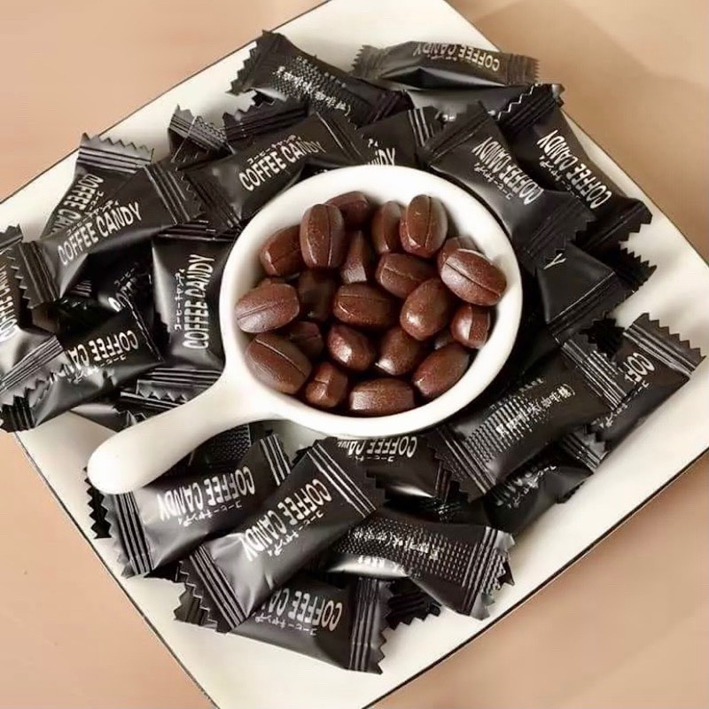 Kẹo Cà Phê Không Đường Coffee Candy Gói 100Gram