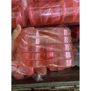 Hộp nhựa hồng đựng vàng,hộp mica trong đựng trang sức ,hộp mica đựng simen 1 lốc 10 hộp