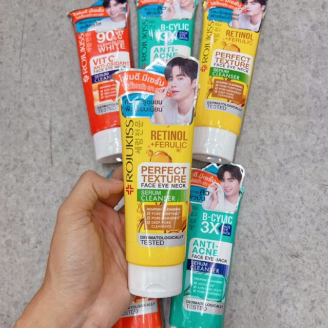 Sữa Rửa Mặt Rojukiss ZeePruk Ngừa Mụn Sáng Da Hàng Thái 70gr