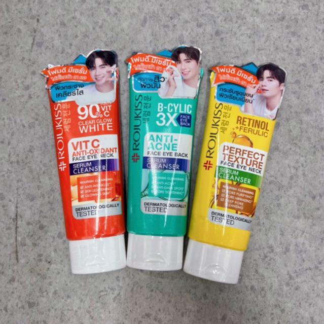 Sữa Rửa Mặt Rojukiss ZeePruk Ngừa Mụn Sáng Da Hàng Thái 70gr