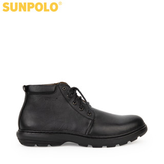 Giày boot nam da bò SUNPOLO Chunky Boots BOOT05