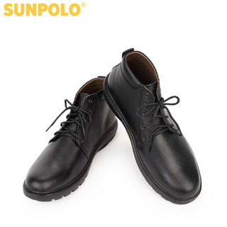 Giày boot nam da bò SUNPOLO Chunky Boots BOOT05