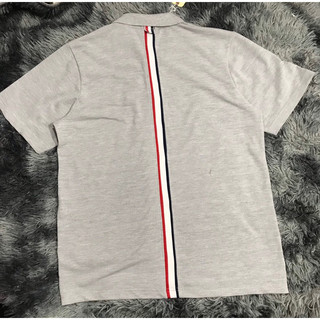 Áo thun polo Thom brown viền  lưng