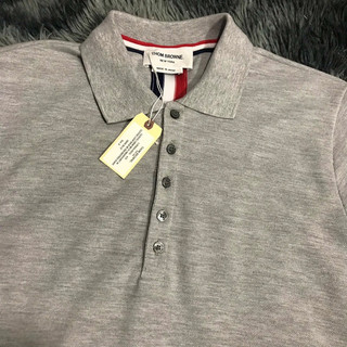 Áo thun polo Thom brown viền  lưng