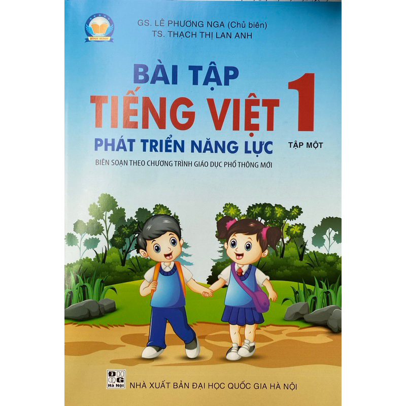 Sách: Bài Tập Tiếng Việt 1 Tập Một - Phát Triển Năng Lực