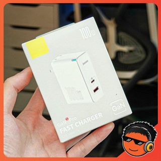Củ sạc nhanh baseus gan5 pro 100w - sạc nhanh laptop, điện thoại pd,pps 100w kèm cáp c-c