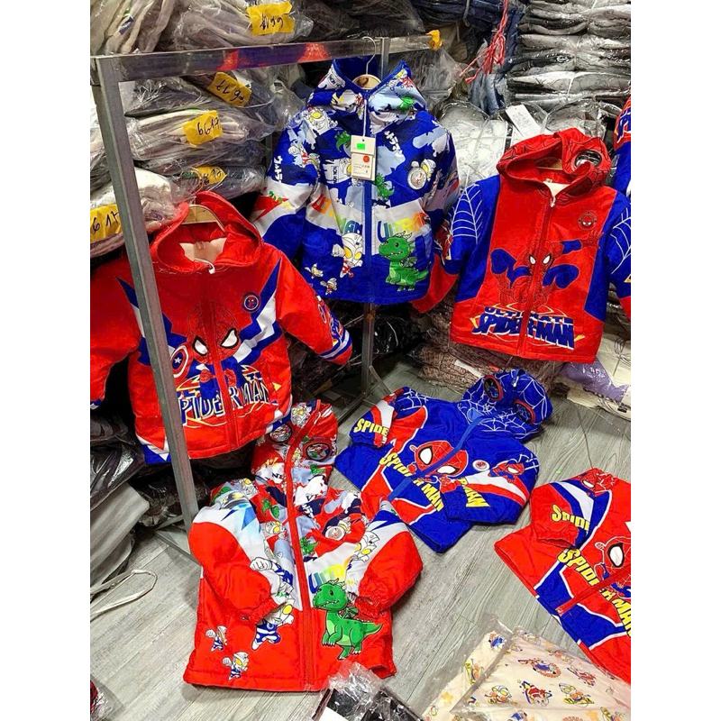 Áo Khoác Siêu Nhân Trùm kín đầu có mắt kính hàng lót lông dày ấm