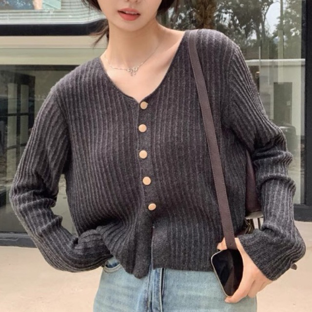 ÁO LEN MỎNG TAY DÀI BASIC PHONG CÁCH HÀN QUỐC