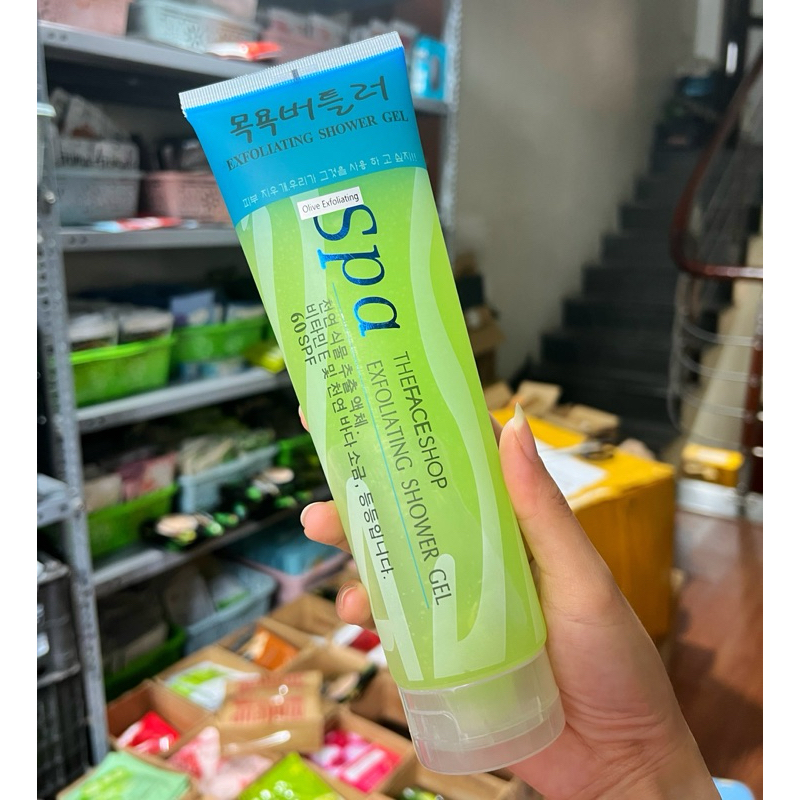 Gel Tắm Tẩy Tế Bào Chết Spa dưỡng trắng mịn 350ml