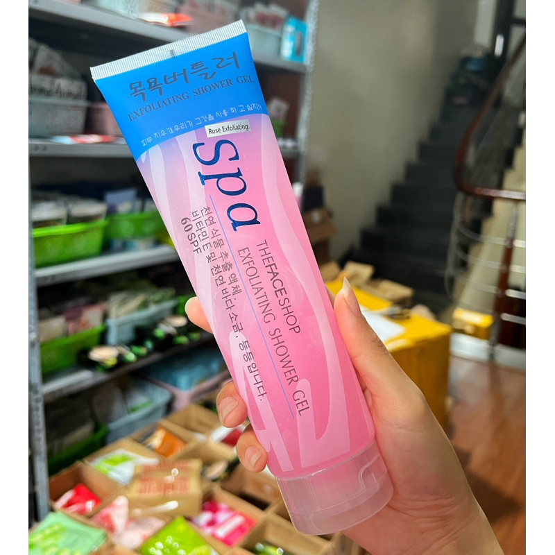 Gel Tắm Tẩy Tế Bào Chết Spa dưỡng trắng mịn 350ml