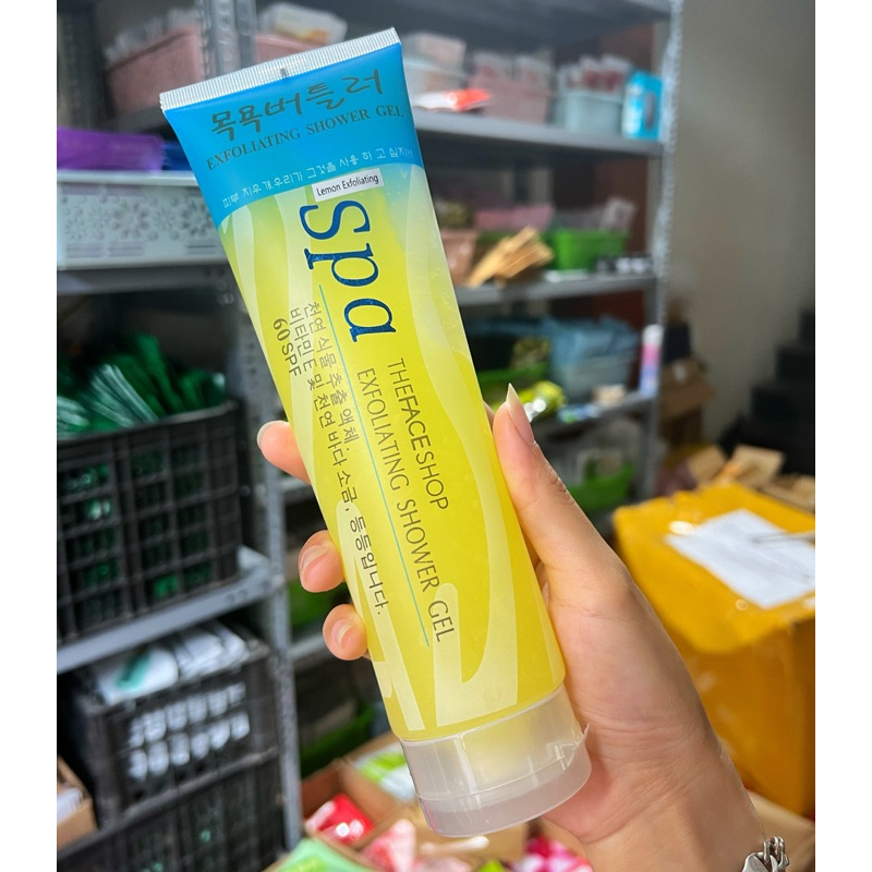 Gel Tắm Tẩy Tế Bào Chết Spa dưỡng trắng mịn 350ml