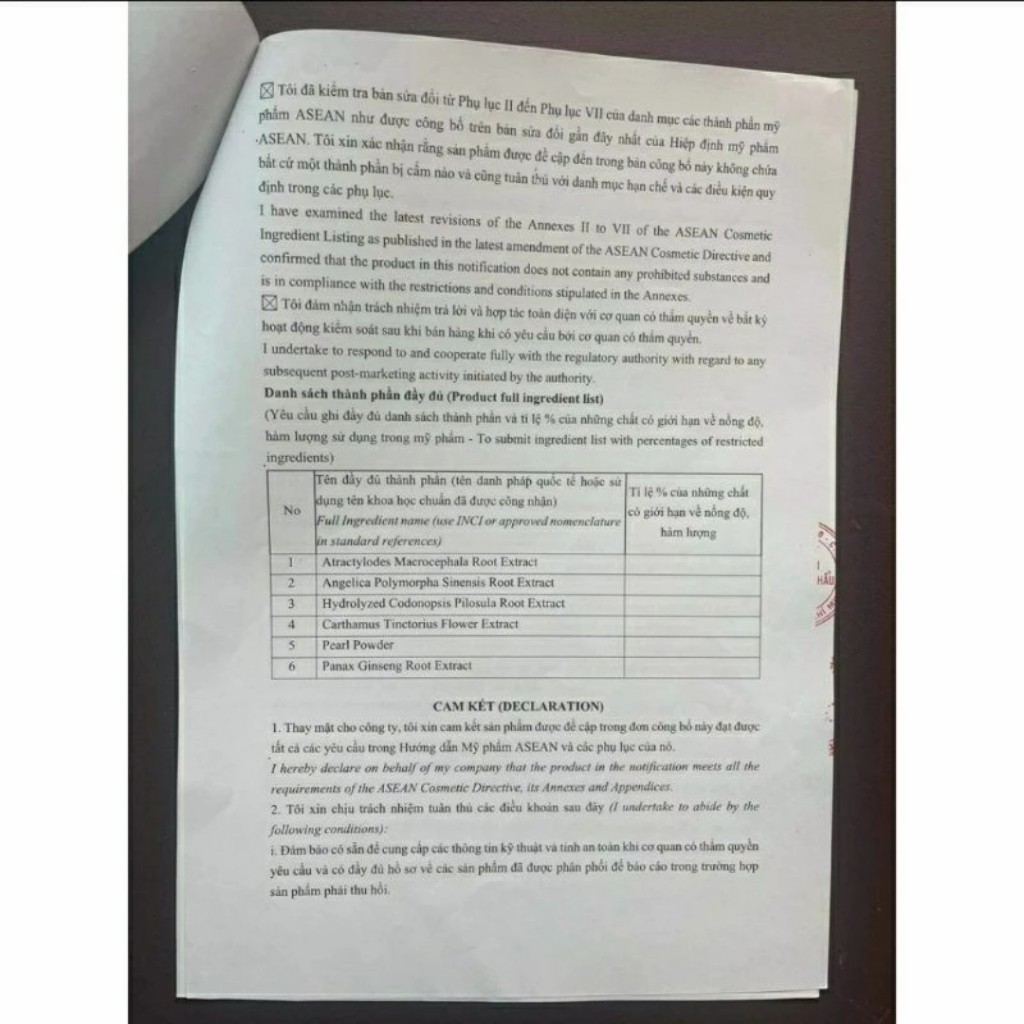 Serum Tái Tạo Da Sâm Cau rừng MQ SKIN 30ml