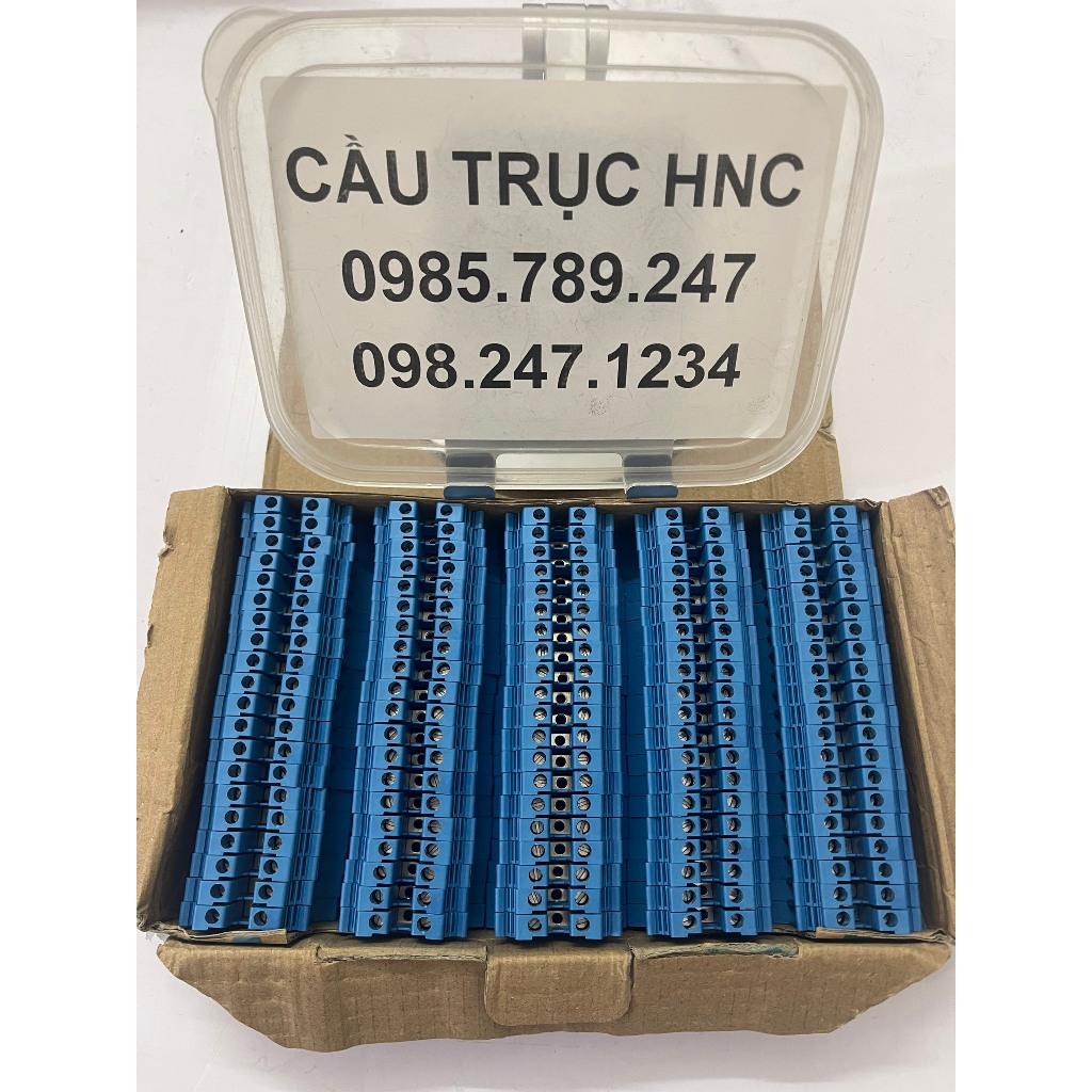 Combo 10 cầu đấu dây UK2.5 dùng trên thanh cài