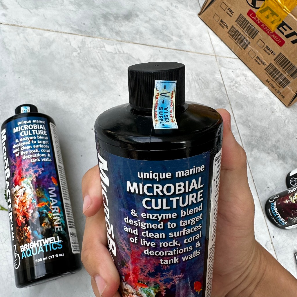 Vi sinh cao cấp bể mặn & ngọt MicroBacter Clean