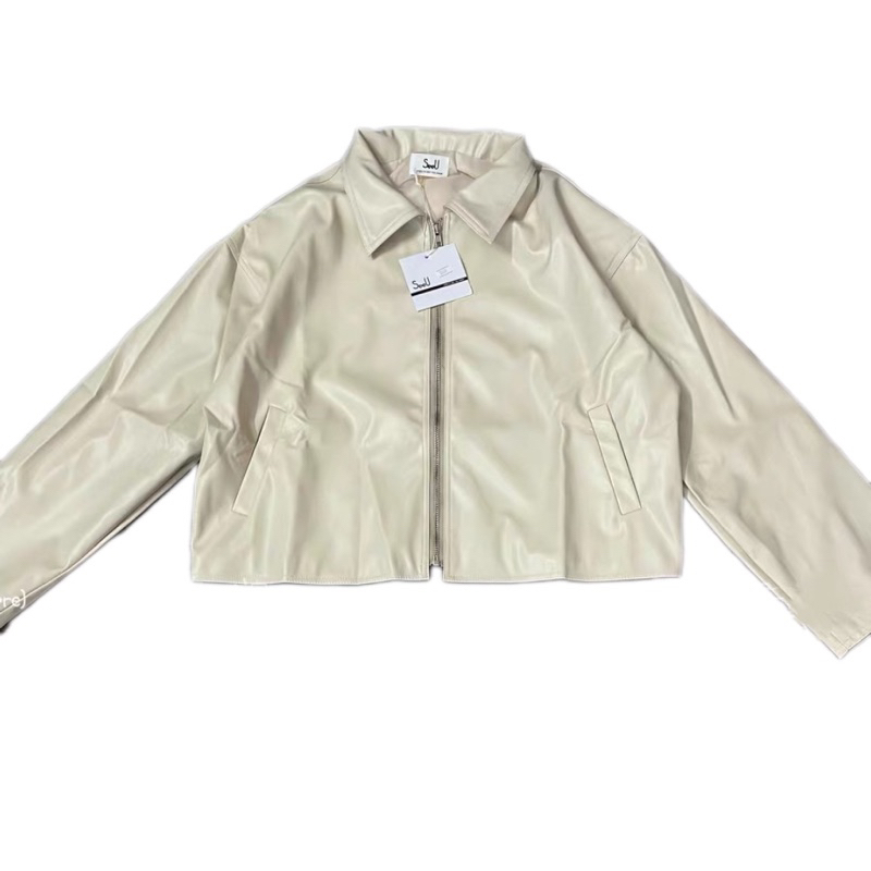 ÁO KHOÁC DA PU TRƠN BASIC