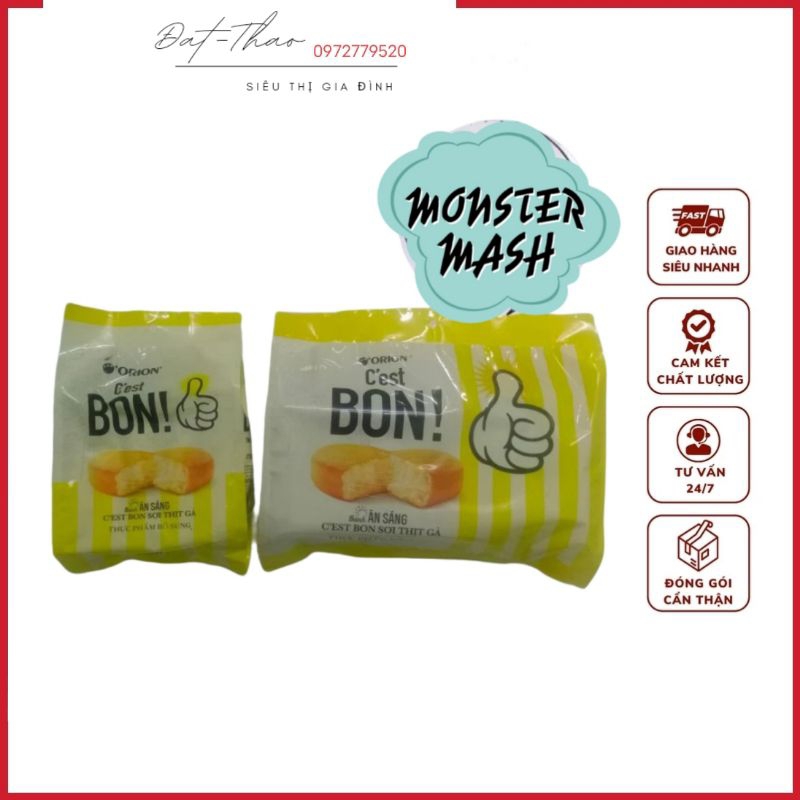 Bánh Mì Ăn Sáng C`est Bon Túi 85g/136g