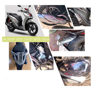 Ốp trang trí  sh to 2024-2020 crom,(9 món) sh125,sh150,sh160