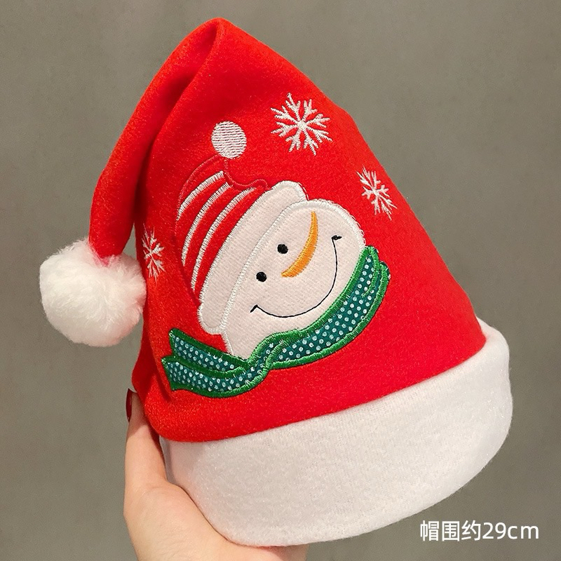Nón Vải Noel Hàng Đẹp Mẫu Ông Già Noel, Người Tuyết, Tuần Lộc Siêu Xinh