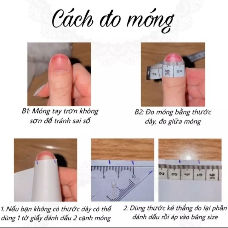 Nail box tay nhũ nổi- kèm keo