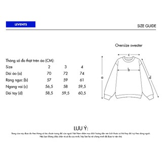 Áo Sweater Levents Capsule/ Light Blue