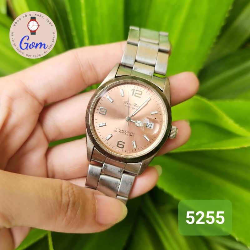 Đồng hồ si Nhật nam 5255