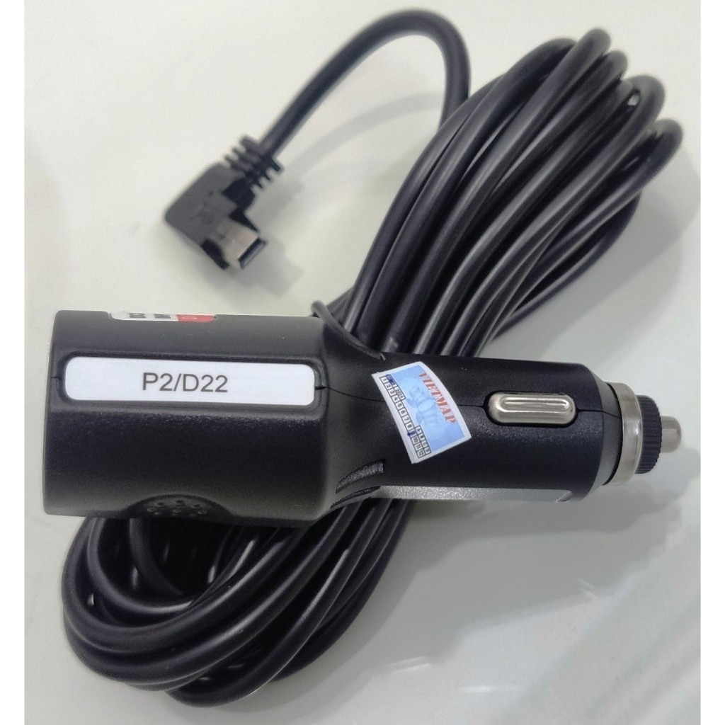Nguồn Tẩu cam P2 / D22 (G79 / G68 / P1) nhận FM Car Lighter Adapter (mini USB) Vietmap