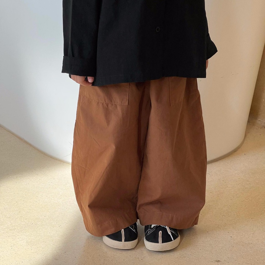 Quần ống rộn cạp chun