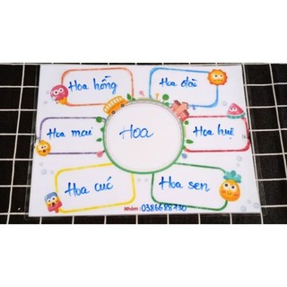 Sơ đồ tư duy ép plastic bền đẹp viết,xóa được