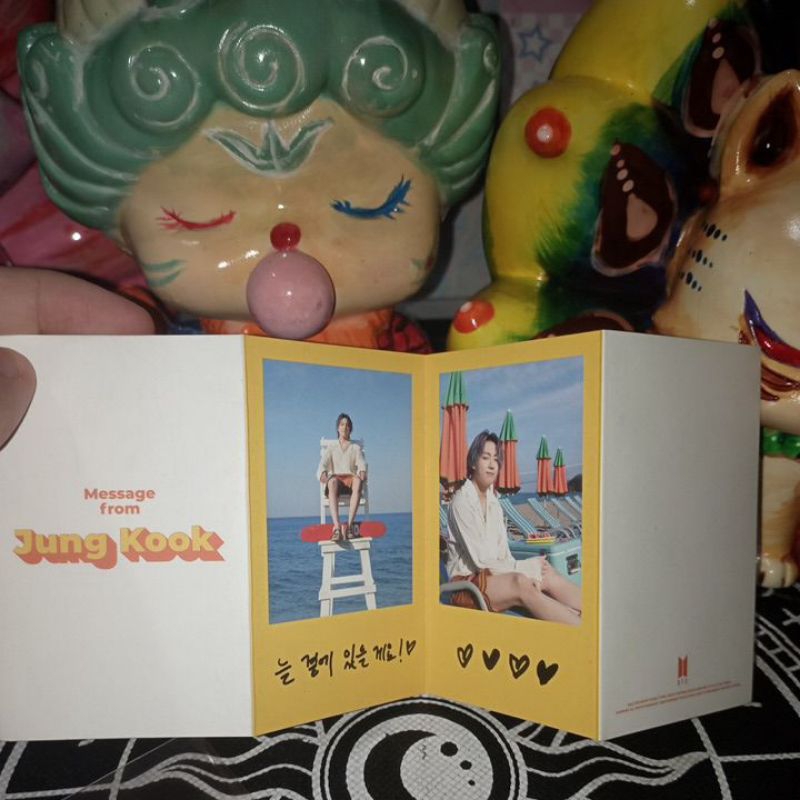 Card BTS Kook message
