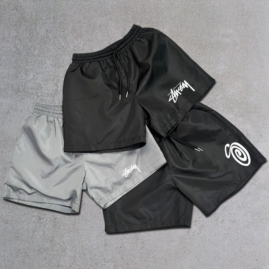 Quần short dù gió thể thao NIKE BASIC form trên đầu gối siêu nhẹ thoải mái chống nước full team tag