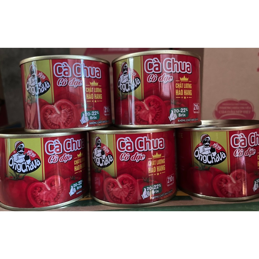 Cà chua cô đặc 210g (Tomato Paste)