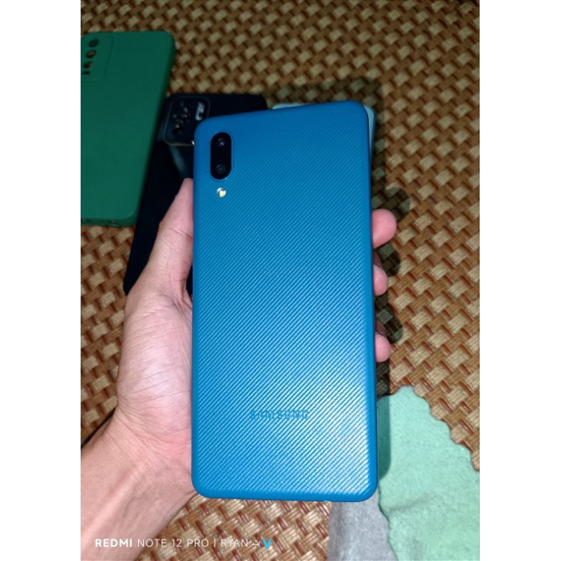 Điện thoại Samsung Galaxy A02 hai sim 4G, màn hình 6,5inch, pin khủng 5000mAh