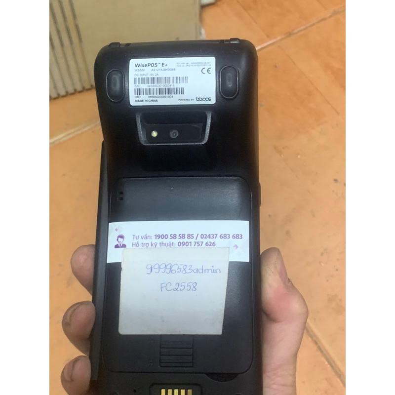 Máy quét thẻ WISE POS E+ cũ
