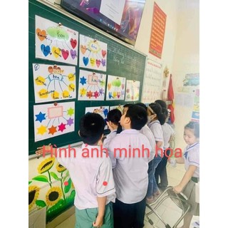 Sơ đồ tư duy ép plastic viết xóa được