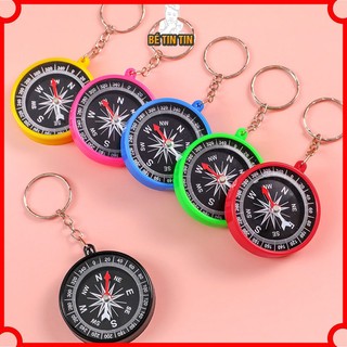 Móc khóa la bàn treo balo, túi xách, móc khóa dễ thương - La bàn chỉ phương hướng tiện dụng - La bàn phượt thủ