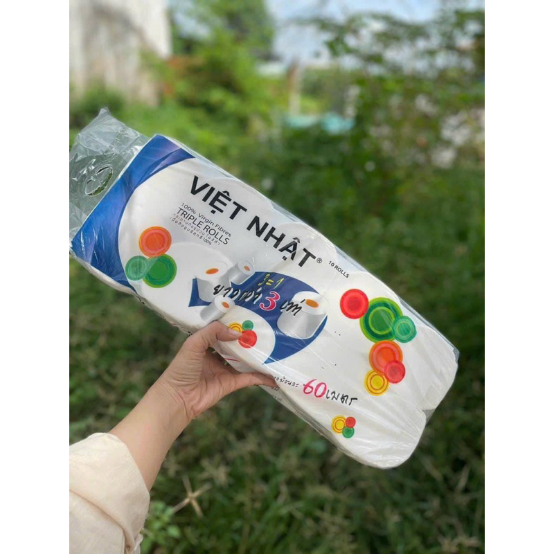 CÂY 10 CUỘN KHĂN GIẤY VỆ SINH KHÔNG LÕI