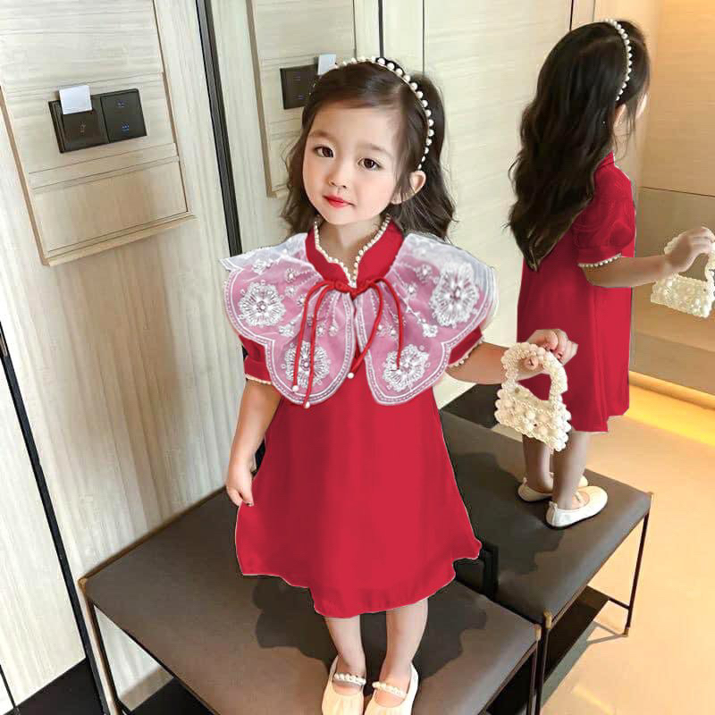 Váy ren cổ tàu hàng siêu xinh bé gái cho 12-25kg Top1oder_0243_3TB19092010