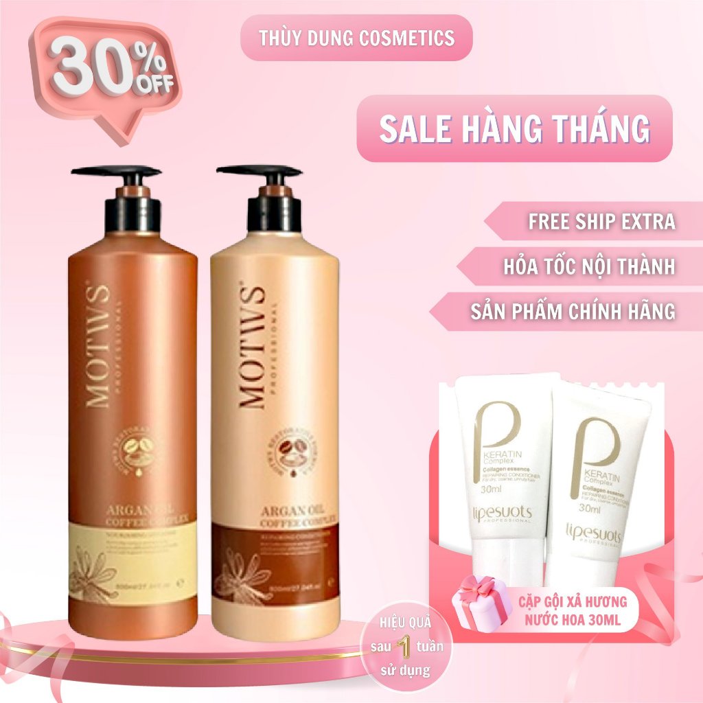 Dầu gội đầu MOTWS cà phê Kí.ch Thí.ch mọc tóc - Dầu gội thảo dược phục hồi tóc hư tổn nặng chuẩn hãng