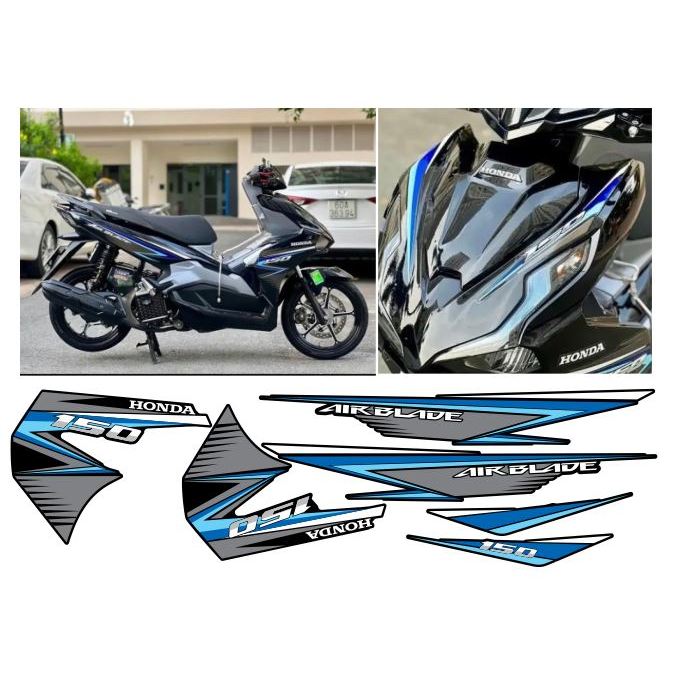 tem rời ab 150 đen xanh H02