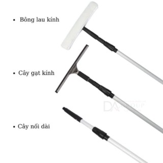 Cây lau kính đa năng trọn bộ 6m