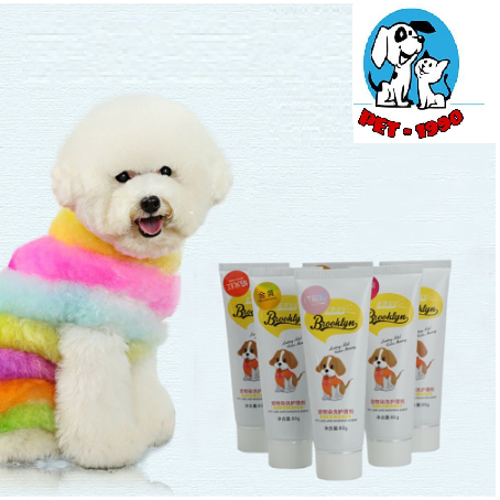 Th.uốc Nhuộm Lông Chó Mèo Thú Cưng BROOKLYN Cao Cấp, Lành Tính An Toàn Cho Cho Thú Cưng Tuýp 80g