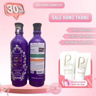   Chính hãng  Phục hồi tóc keratin hair treament complex nano hương thơm mềm mượt 