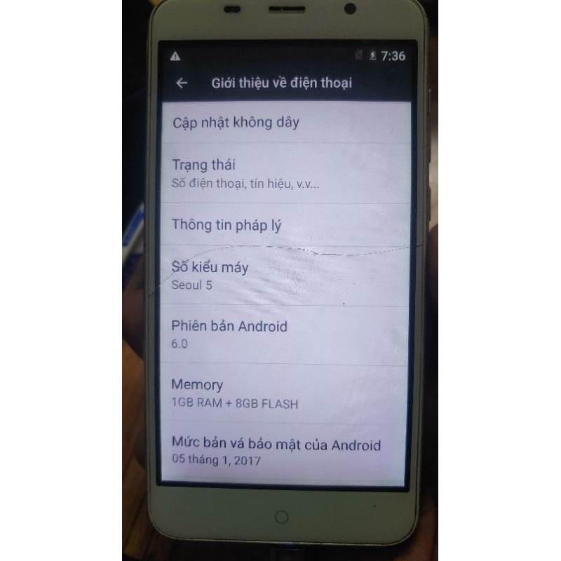 Xác điện thoại hyundai liệt cảm ứng