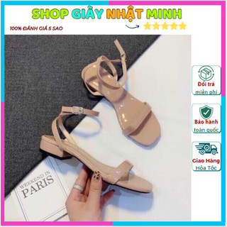 sandal cao gót/ sandal quai mảnh đế 2cm siêu xinh