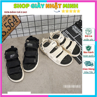 Freeship Dép Quai Hậu sandal 3 quai dán,sandal quai hậu đế nhẹ đi học đi chơi cực bền