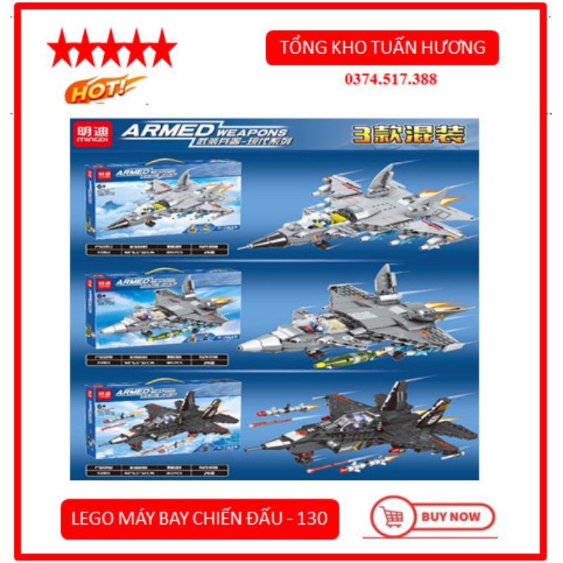 Bộ Đồ Chơi Xếp Hình lego máy bay chiến đấu