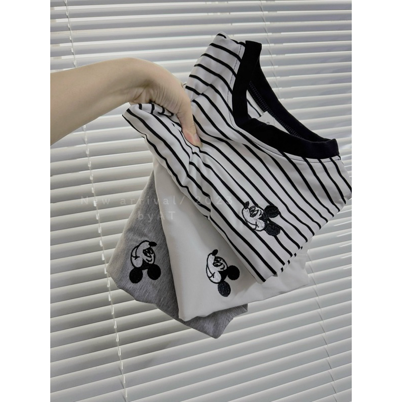 Set 3 áo mickey dài tay